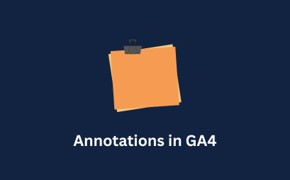 Annotations in GA4