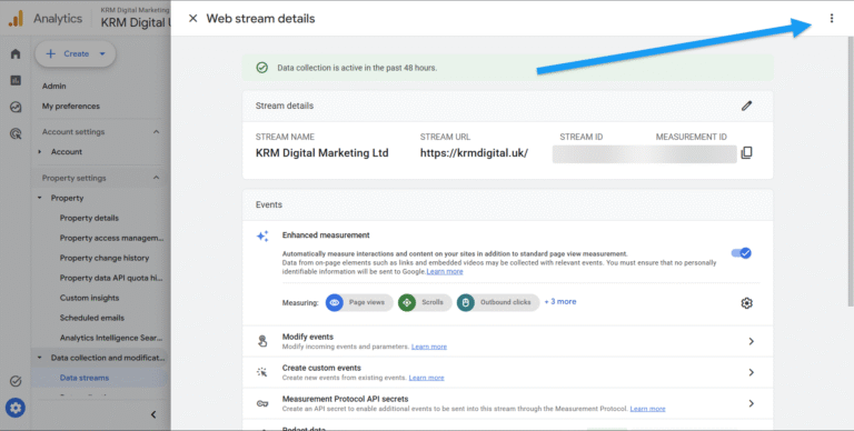 Deleting data Stream